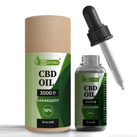 Канабідіол CBD олія 10% 3000 мг, туба 1243 фото